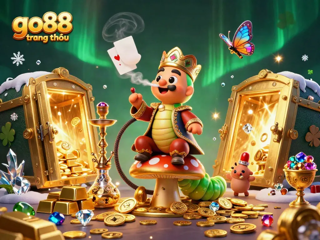 Experience the vibrant go88 trang chủ with dynamic casino scenes and rich gem-themed visuals.